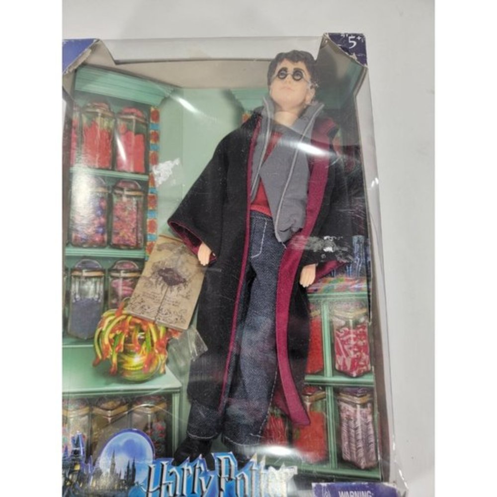 Harry Potter 2003 HOGSMEADE HARRY 11"‎ Doll Action Figure w/ Real Clothing boxed - Picture 2 of 12